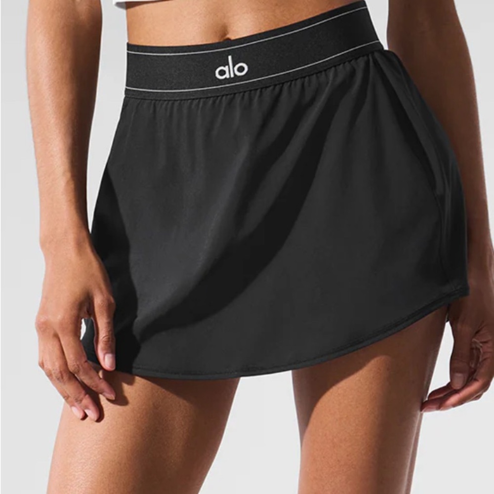 ALO Yoga Black Mini Skirt